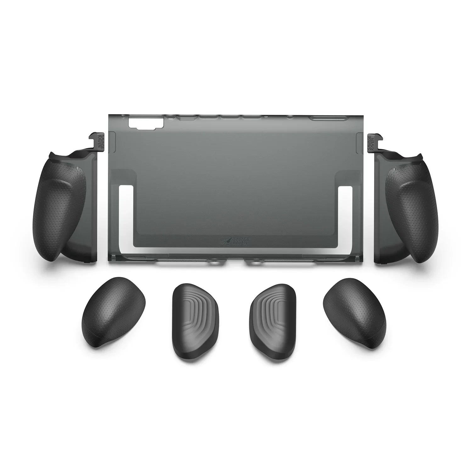 Savage Raven by Skull & Co. FissionGrip Dockable Revolutionary Split Protective Case for Nintendo Switch 2