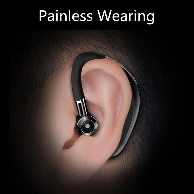 S109 Wireless Bluetooth Headset Single Ear Left and Right Ear Wear Ear-Mounted for iPhone Samsung Xiaomi Phones In-ear Earphones