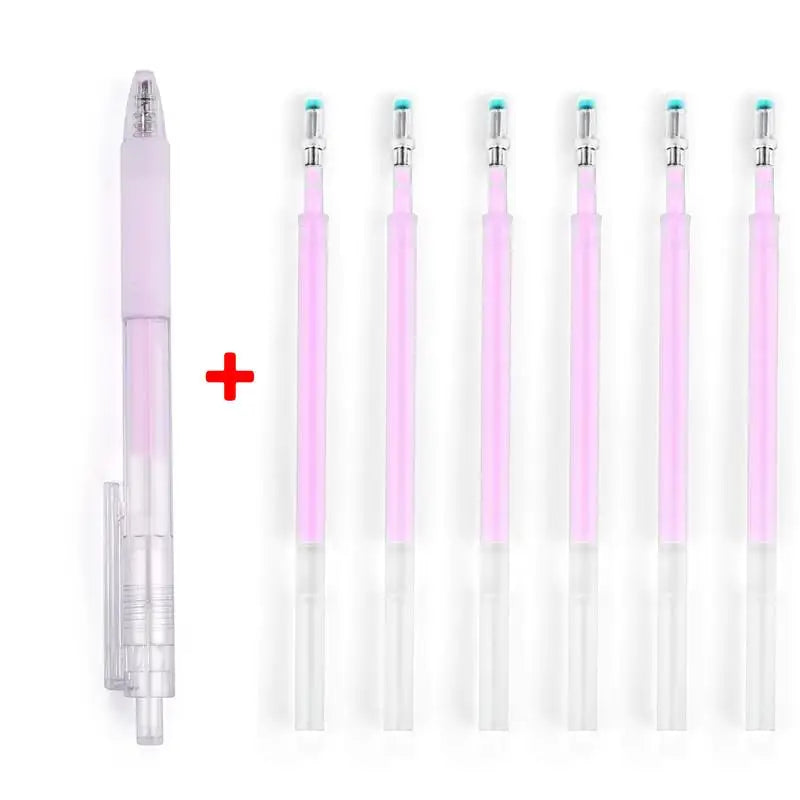 1 Set Dispensing Pen Dotting Pen for DIY Hand Work Quick Drying  Solid Color Glue Stick High Viscosity Glue School Suppliers