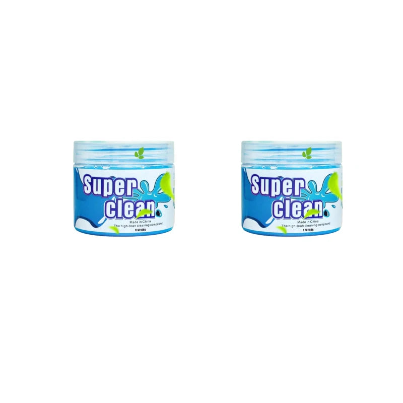Crystal Cleaning Putty Car Interior Cleaning Slime Gel for Dust and Crevices Multifunctional Cleaner