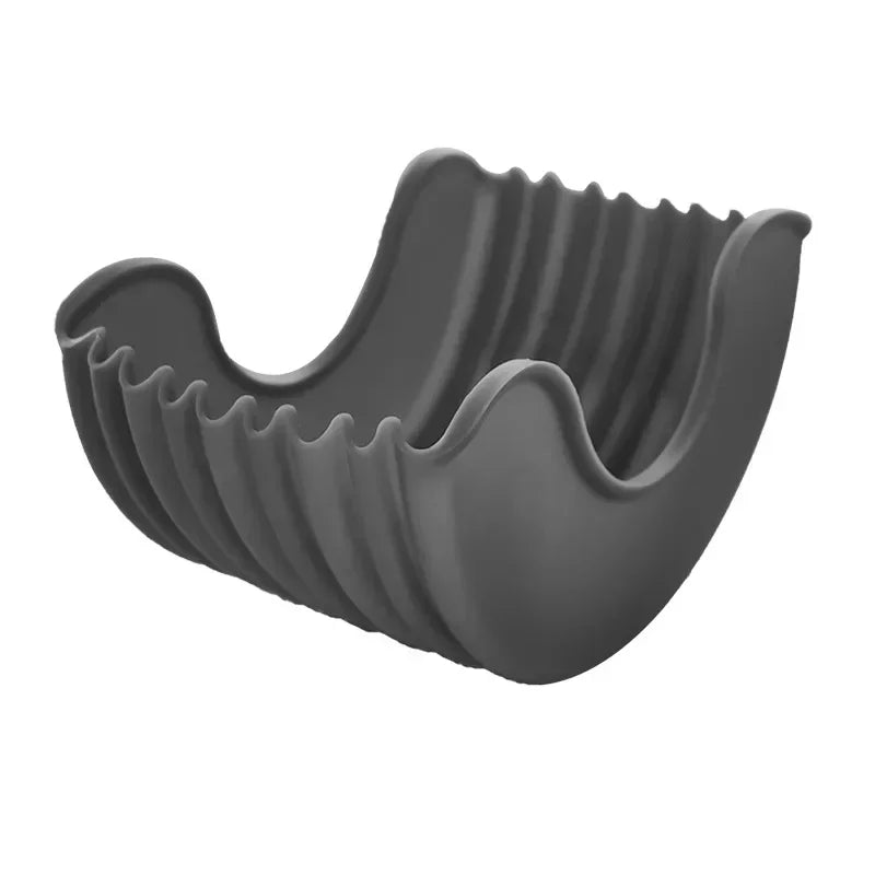 1pcs Hot selling silicone burger clip, no contact and anti drop burger fixing box tray