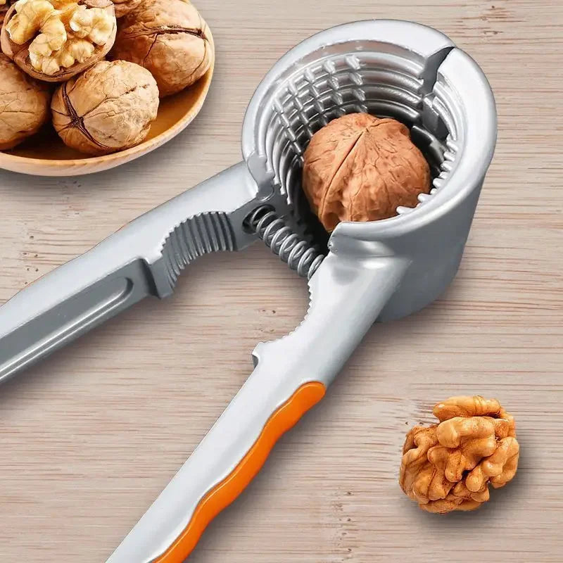 Walnut Plier Crab Labor Saving Stainless Steel Kitchen Tool Multi-function Remover Fruit Hazelnuts Pecans Nut Cracker Opener