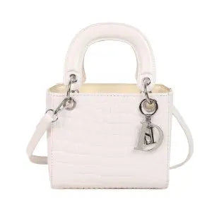 Leisure Business Diaper Bag For Ladies Unique Vintage Leather Handbag Large Capacity Square Satchel Stylish Clutch For Party
