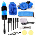 UNTIOR Electric Drill Brush Attachment Set Power Scrubber Brush Car Polisher Kitchen Bathroom Cleaning Tool Car Detailig Brushes