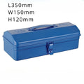 Hardware Thickened Iron Toolbox Portable Large Metal Toolbox Car Storage Household Sturdy and Durable Multiple Specifications