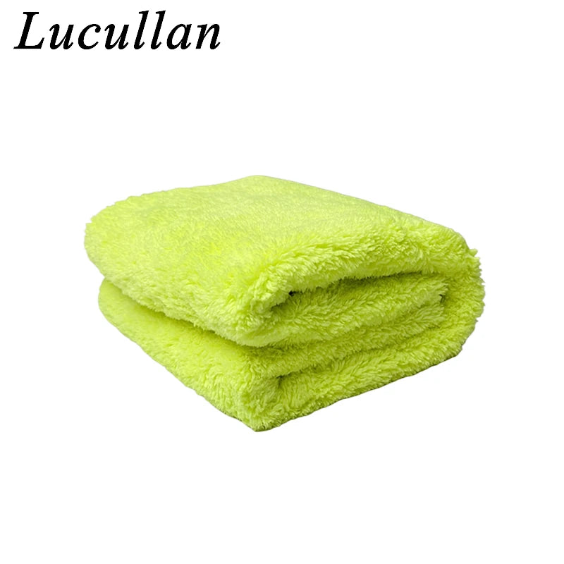 60X40CM 500GSM Premium Microfiber Car Detailing Towel Ultra Soft Edgeless Towel Perfect For Car Washing,Drying and Detailing