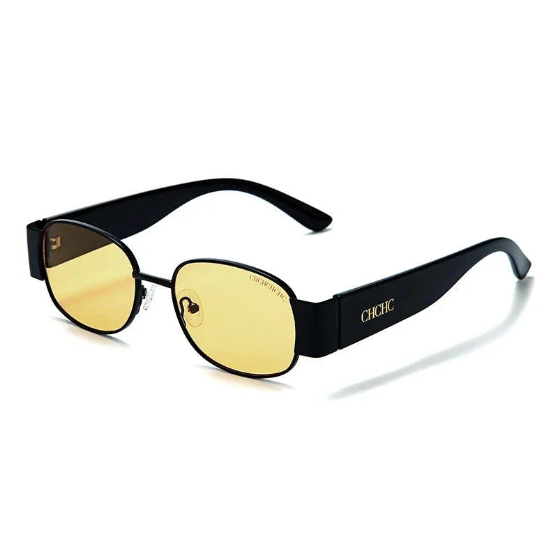 CH Sunglasses Women Brand Sunshade High Quality Color Lenses Design Thick Edge Personality Eyewear