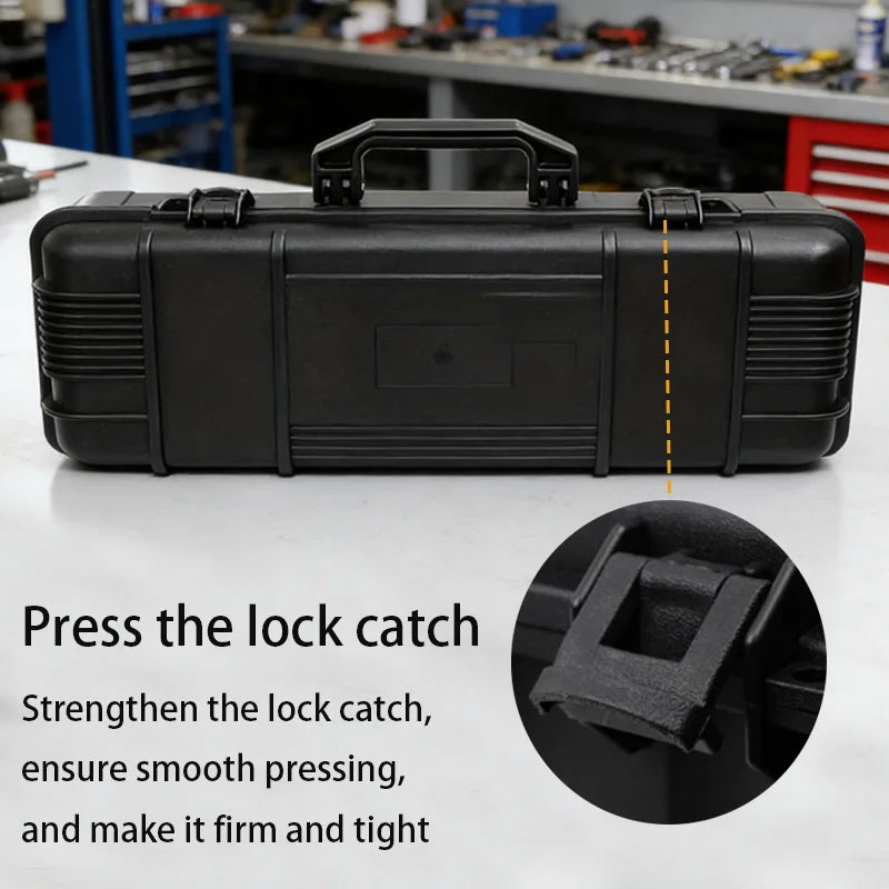 Safety Instrument Tool Box Protective Waterproof Shockproof Toolbox Sealed Tool Case Impact Resistant Suitcase With Sponge