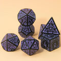 DND Polyhedral Dice Set 7pcs D4-D20, Amazing Engraved Games Dices for Souvenirst Entertainment RPG Board Game
