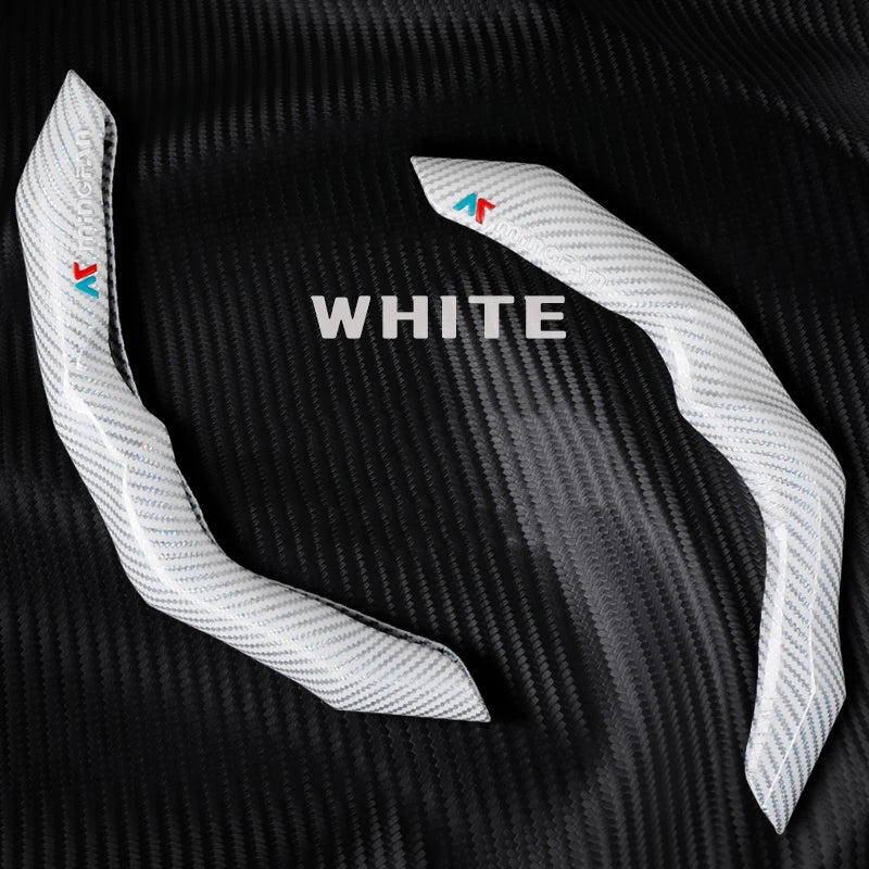 Car Steering Wheel Cover Universal Carbon Fiber Car Steering Protector Anti-Slip Comfortable Sport Steering Wheel Cover