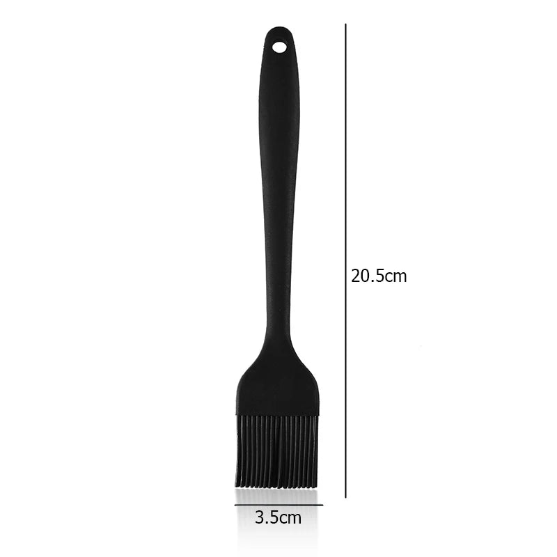Upgraded silicone brush, heat-resistant, suitable for baking, grilling, and barbecuing, household appliance