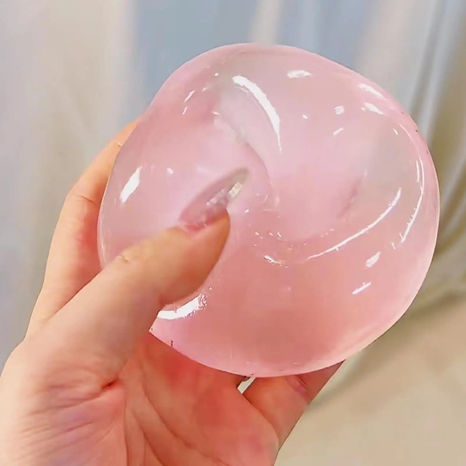 Squeeze Toys Maltose Squishys Toy Anti Stress Fidget Toy Soft Simulated Transparent Ball slow-rebound Decompressions Toy
