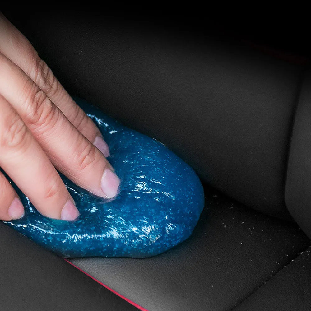 Car Cleaning Gel Reusable Keyboard Dust Remove Gel Automobile Interior Air Vent Clean Magic Mud Slime Household Cleaning Tool