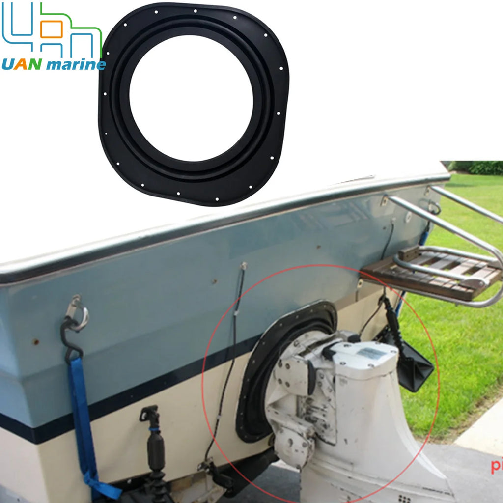 Seal Transom Boot 16 Hole Rubber Boot Or Bellow Seal  For OMC Stringer 1967-1977  Replaces 313080 18-2767