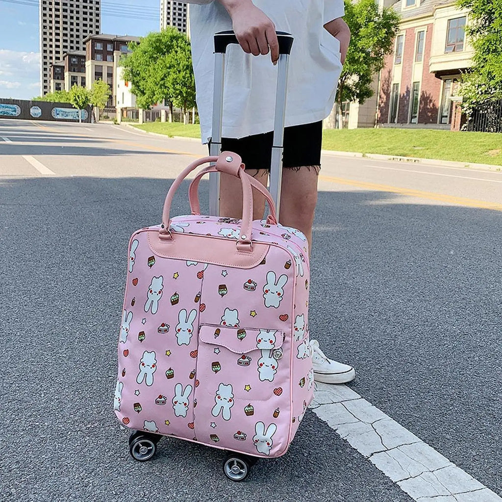 Wheel Luggage Bag Handbag Heavy Duty Multipurpose for Women Men Luggage Bag for Low COAST Airlines Outdoor Beach Travel Picnic