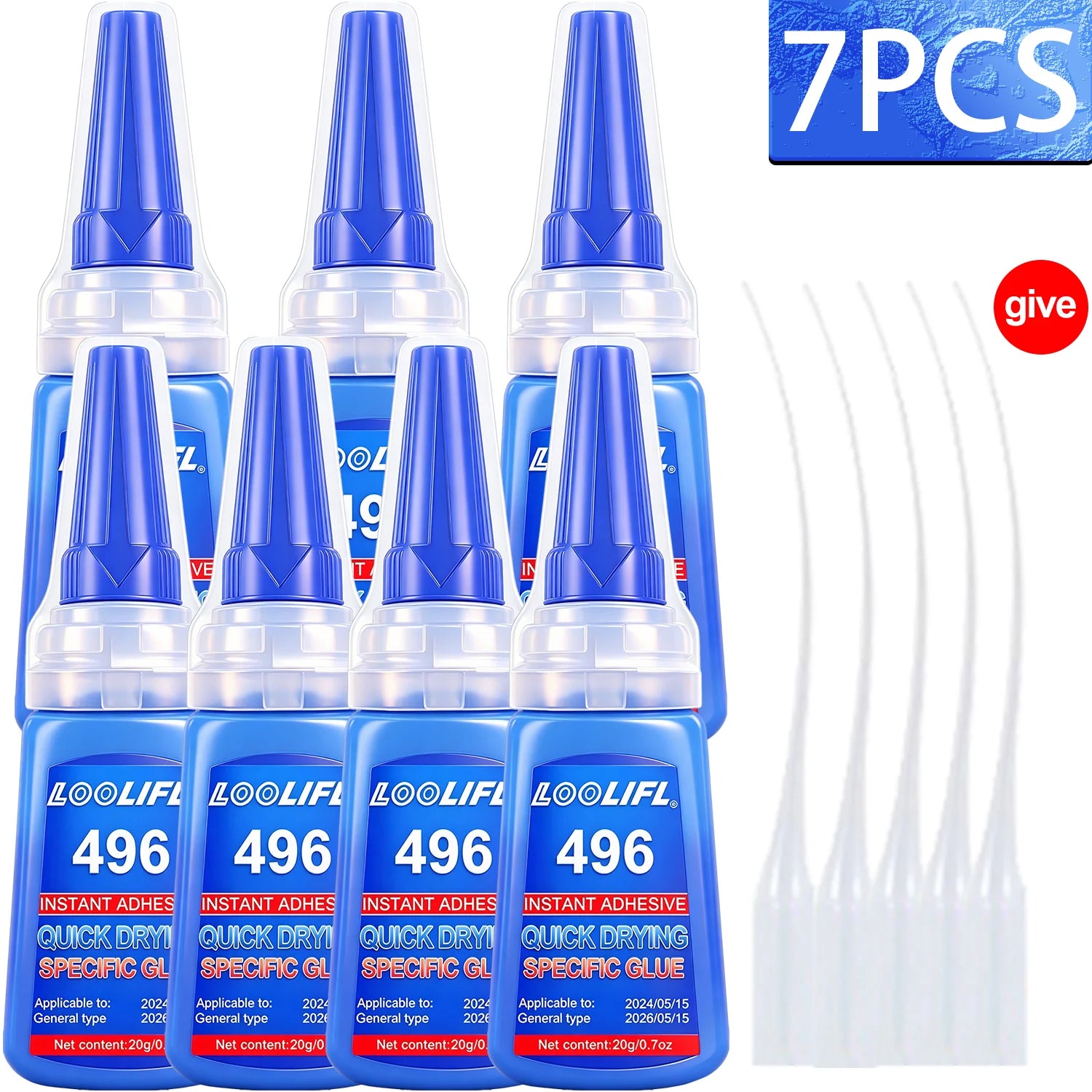 20g Super Strong Nail Glue Quick Dry For False Nail Tips Acrylic Nails Press On Nails Fake Nails Art Decoration Lasting Adhesion