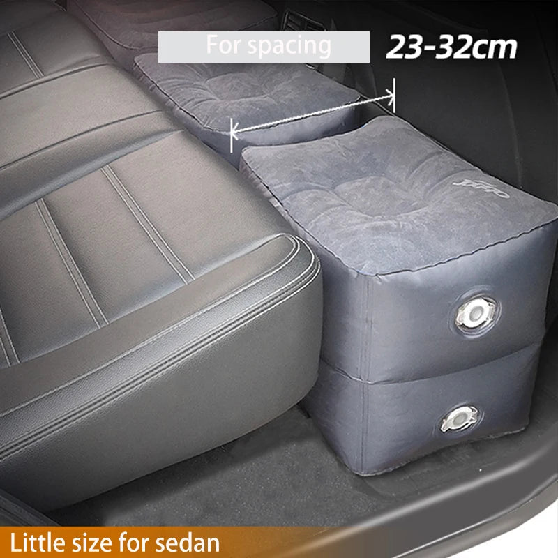 Inflatable Bed Travel Sleeping Pad Universal Kids Pedal Leg Stool Comfortable Rest Accessoriers For Air Plane High Speed Train