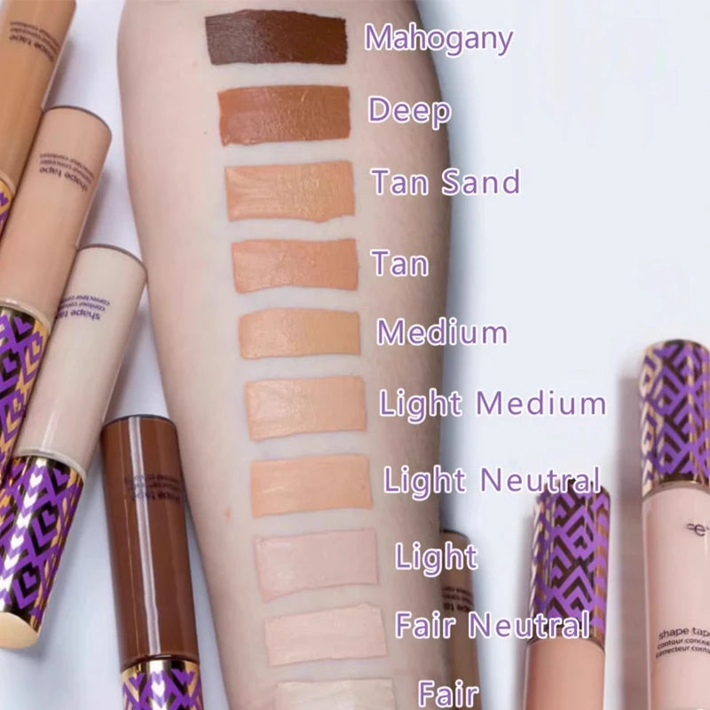 Liquid Concealer Oil-control Dark Circles Covering Freckles Corrector High-end Makeup Waterproof Natural Skin Makeup Cosmetics