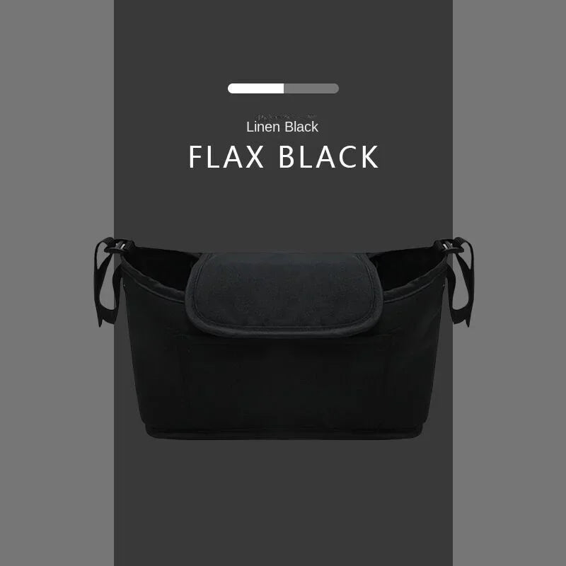 Stroller Bag Baby Diaper Mummy Bag Large Capacity Stroller Organizer Cup Holder Feeding Bottle Stroller Accessories Hanging Bag