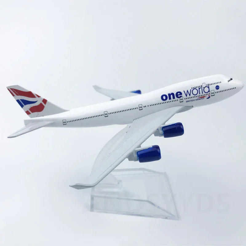 Airplane Scale 1/400 747 Series Toys plane Air Force One B747 Alloy Metal Toys and Hobbies Diecast W Wheels Souvenir Plane