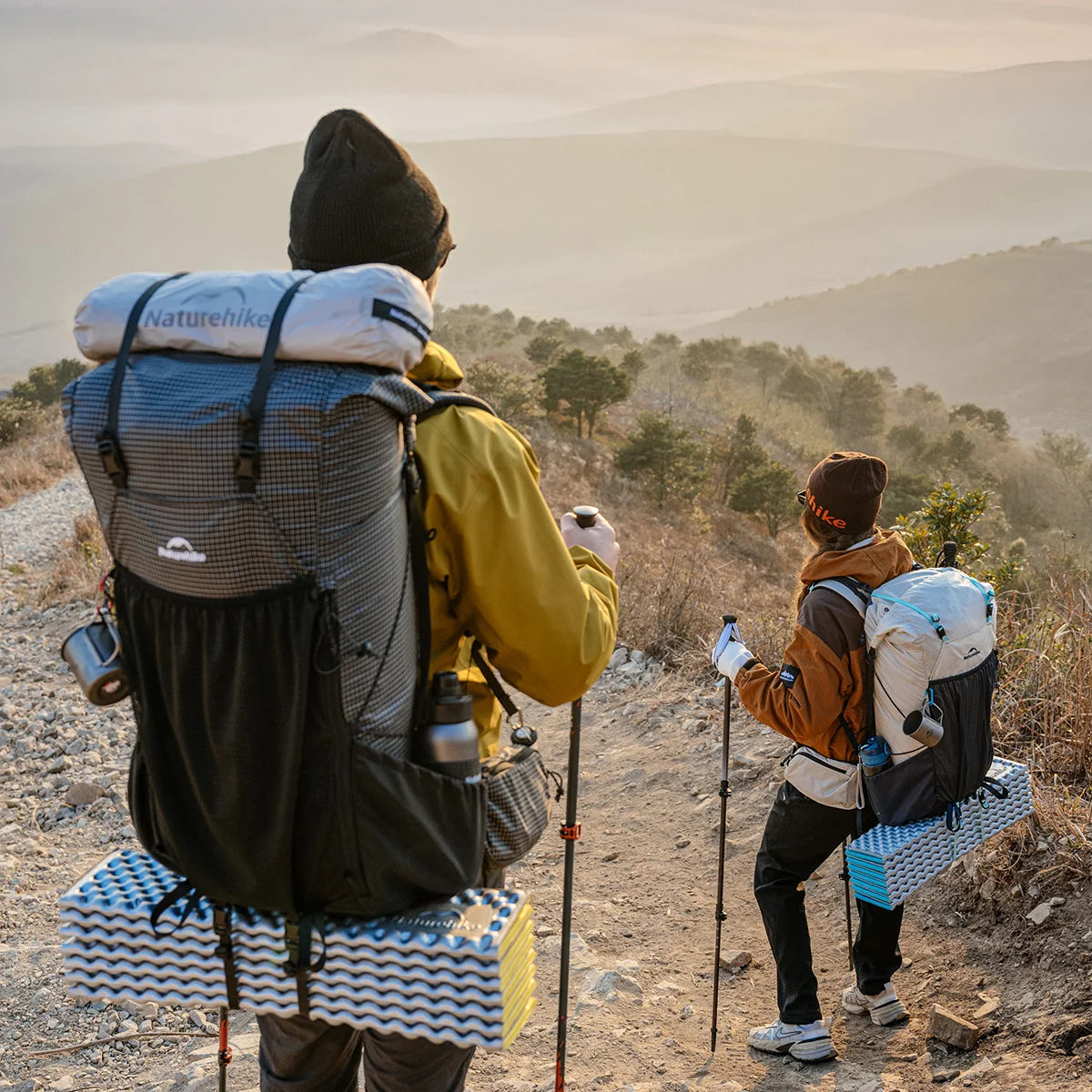 Naturehike Rock 2.0 Aluminium Frame Hiking Bag 30L 45L 60L Large Capacity Waterprof Mochila Trekking Backpack CNK2550XB018