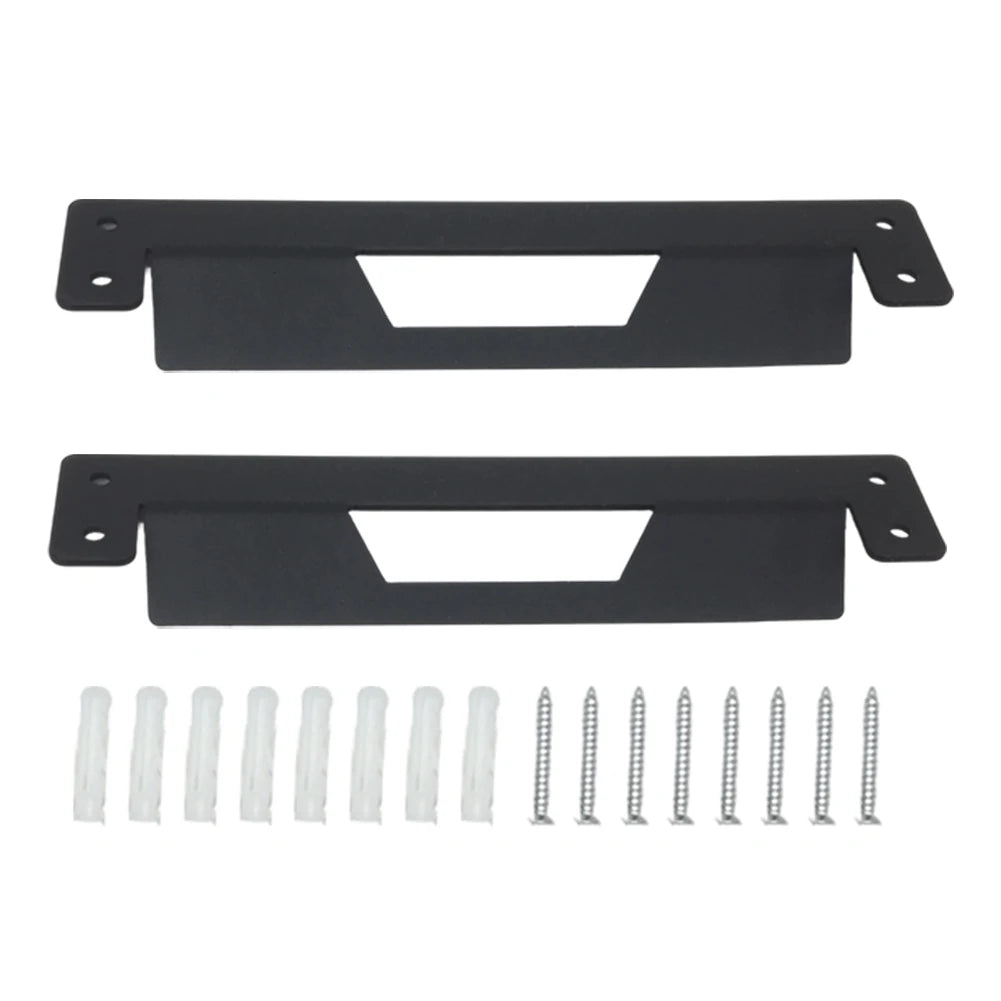 2PCS/4PCS Small Metal Mounting Brackets For ToughBuilt For StackTech Storage System For Toolboxes On Wall Workshop