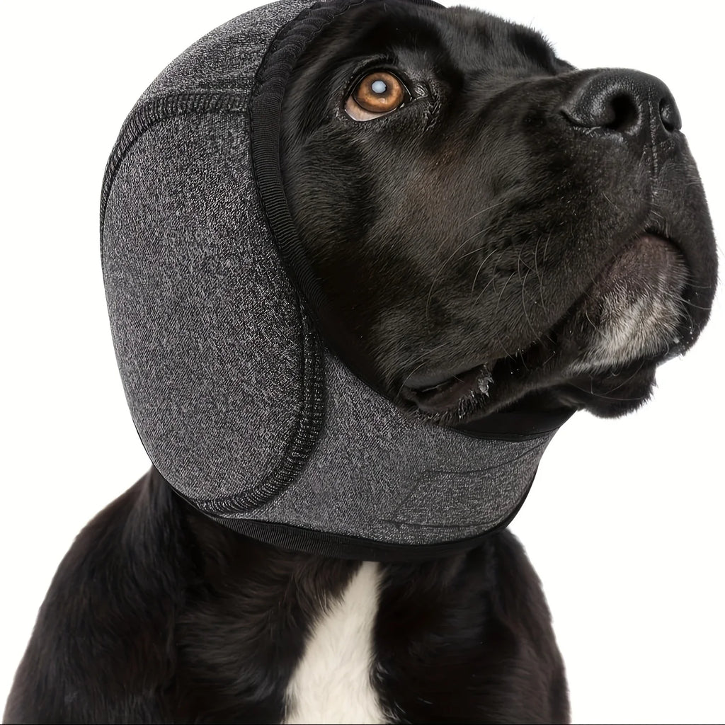Adjustable Dog Earmuffs - Noise Reduction, Comfortable Quiet Headgear, Soothing Head Wrap, Suitable for Bathing, Grooming, Thunder, Fireworks - Durable Pet Supplies, Suitable for Squirrels