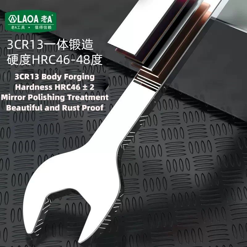 LAOA Mini Double Ended Spanner Open-End Wrench Rool Wrench Can Be Carried with You 5mm-11mm