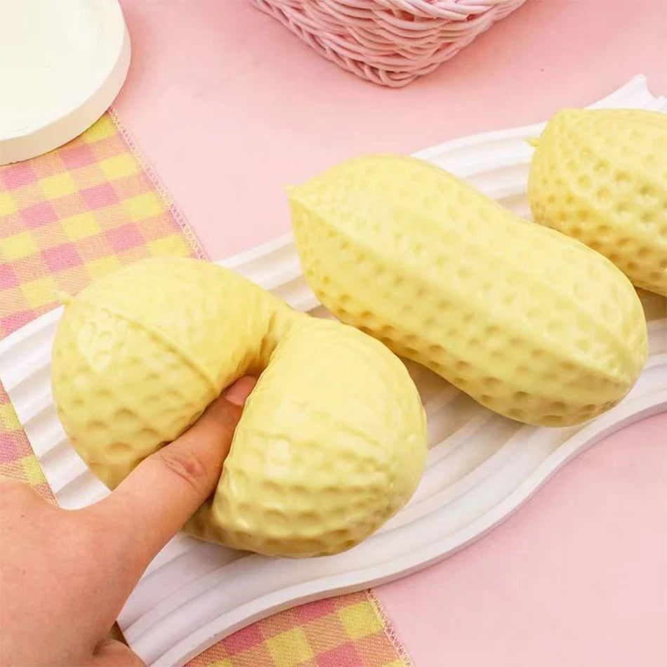 Simulation Peanut Slow-Rebound Squeeze Toy, Stress Relief, Ventilated and Fun, Cute Large Toy Ball, Party Gift/*