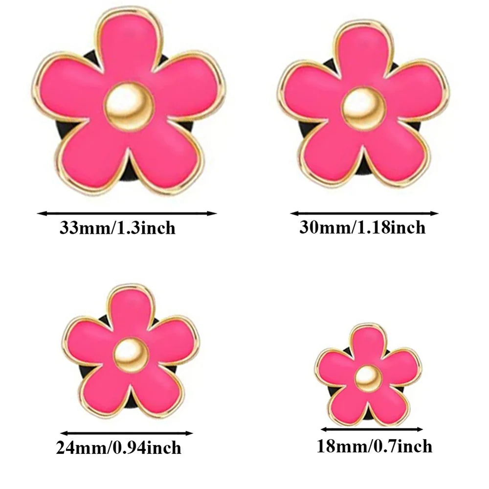 4Pcs/Set Car Outlet Vent Perfume Clips Car Air Freshener Conditioning Aromatherapy Small Daisy Interior Decoration Accessories