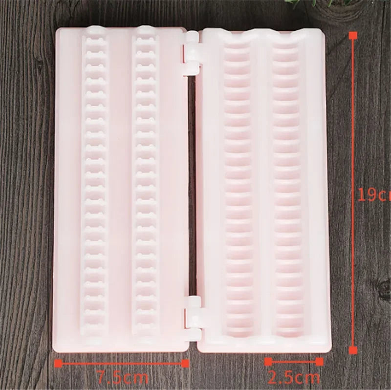 bbq needle with Meat Grill Skewer Barbecue Grill Needle Box Safety Meat bbq tools String Shish Beef Mutton Kebab Skewers maker