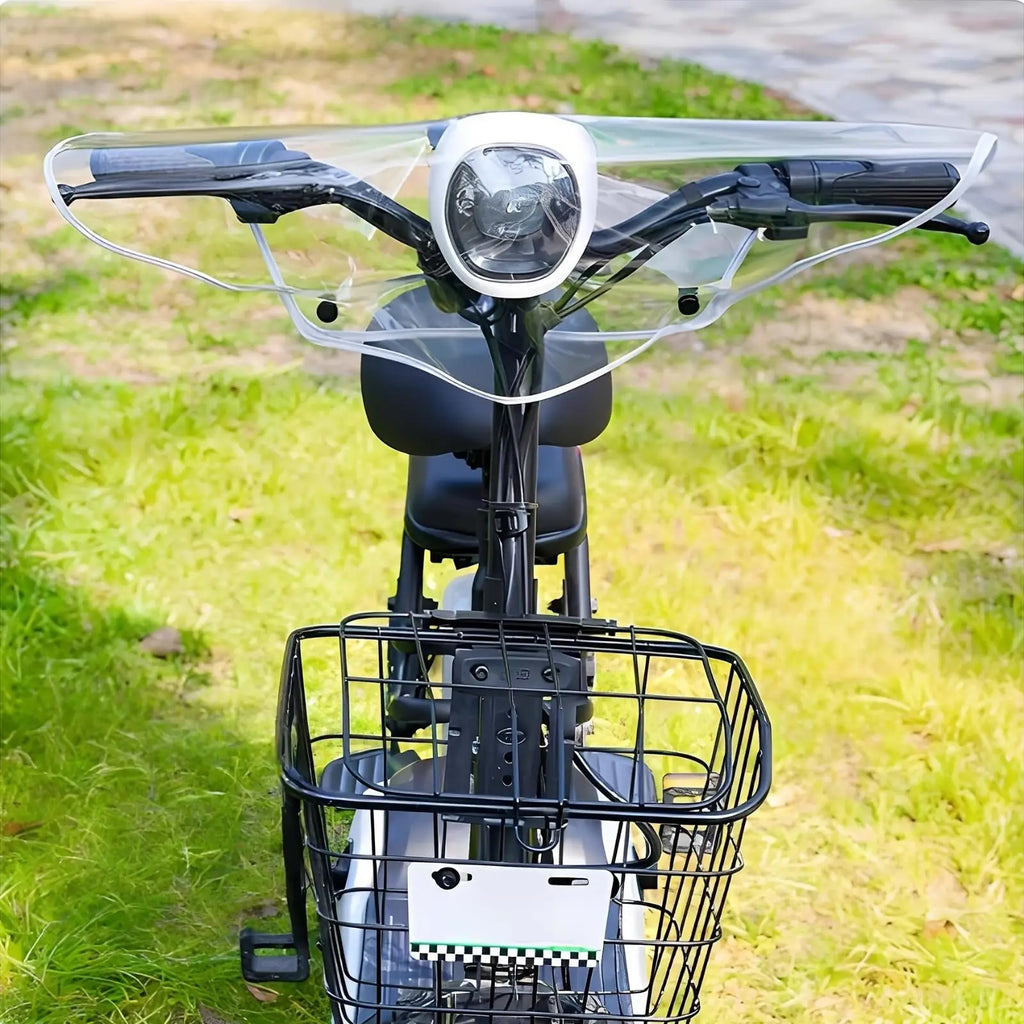 1pc Electric Vehicle Front Rain Cover, Center Console Dashboard Universal Handlebar Cover,  Outdoor Riding Gear Cover
