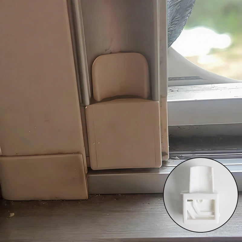 For Hartal Flyscreen Slider Sliding Fly Screen Door Retaining Clip Retainer - Caravan Or Motorhome