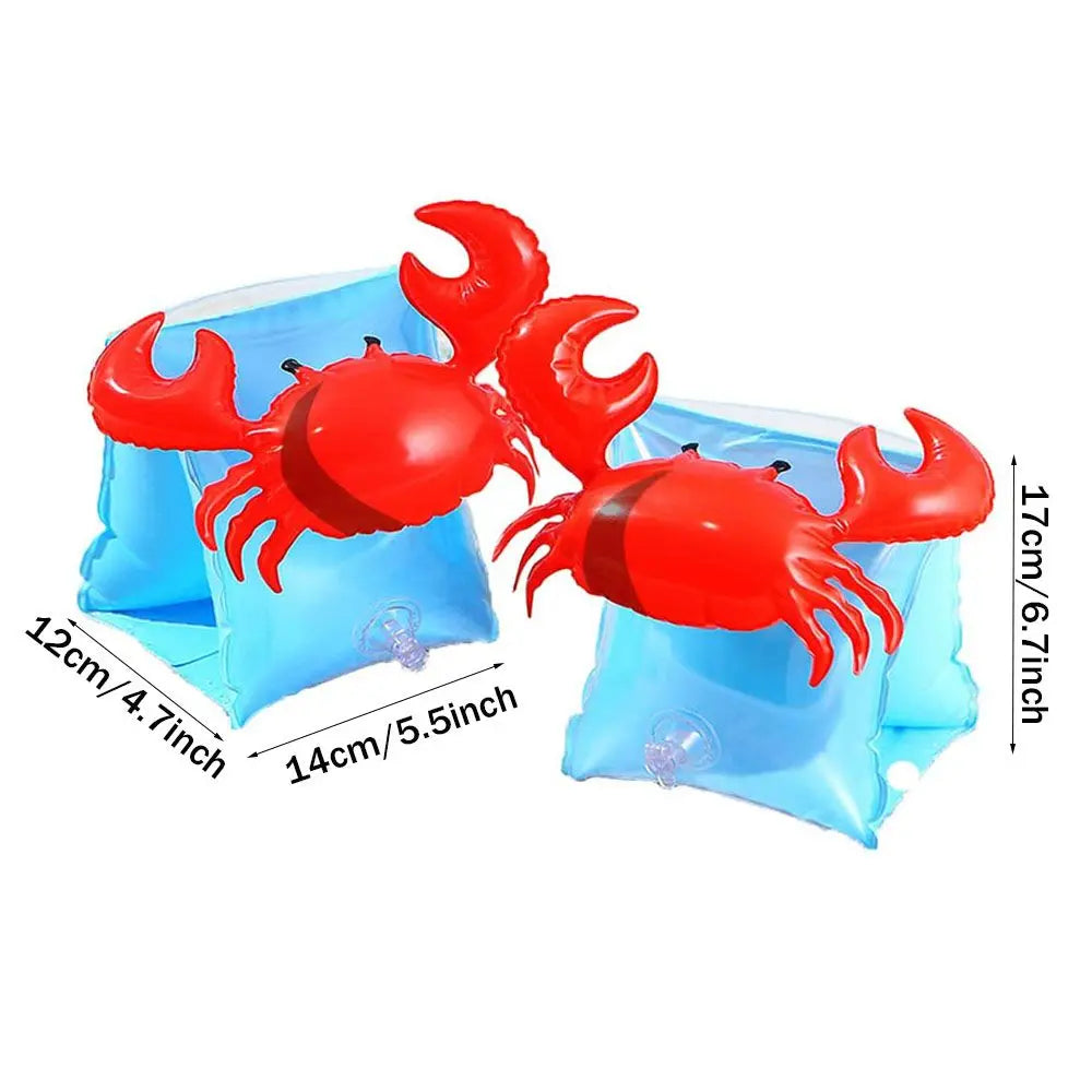 Swimming Circle Children Arm Swimming Ring Swimming Arm Ring Swim Pool Floating Inflatable  Floats Hand Safety Float