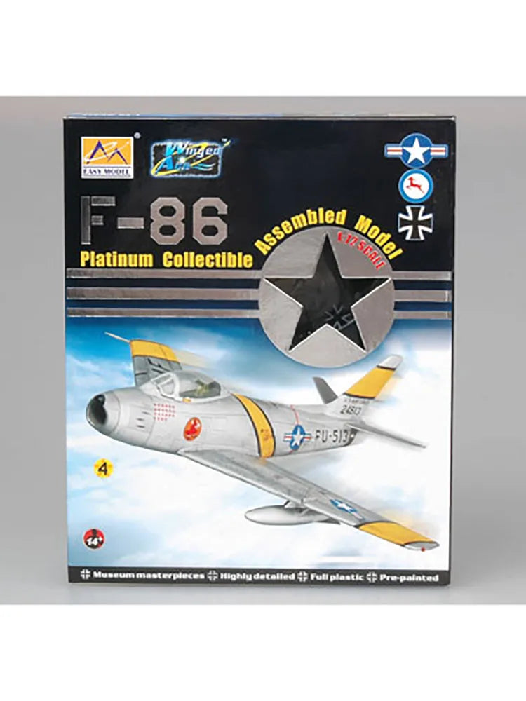37103 1/72 Scale F-86F Saber Fighter JA-344 Finished Military Plastic Model Finished Simulation Aeroplane Model Gift Decoration