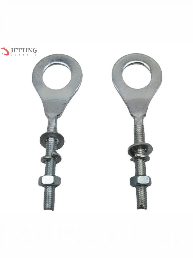 2Pcs Motorcycle Chain Tensioner Adjuster Iron Puller For Mini Bike 50cc-125cc CRF50 XR70 ATV Motorcycle Parts Accessories