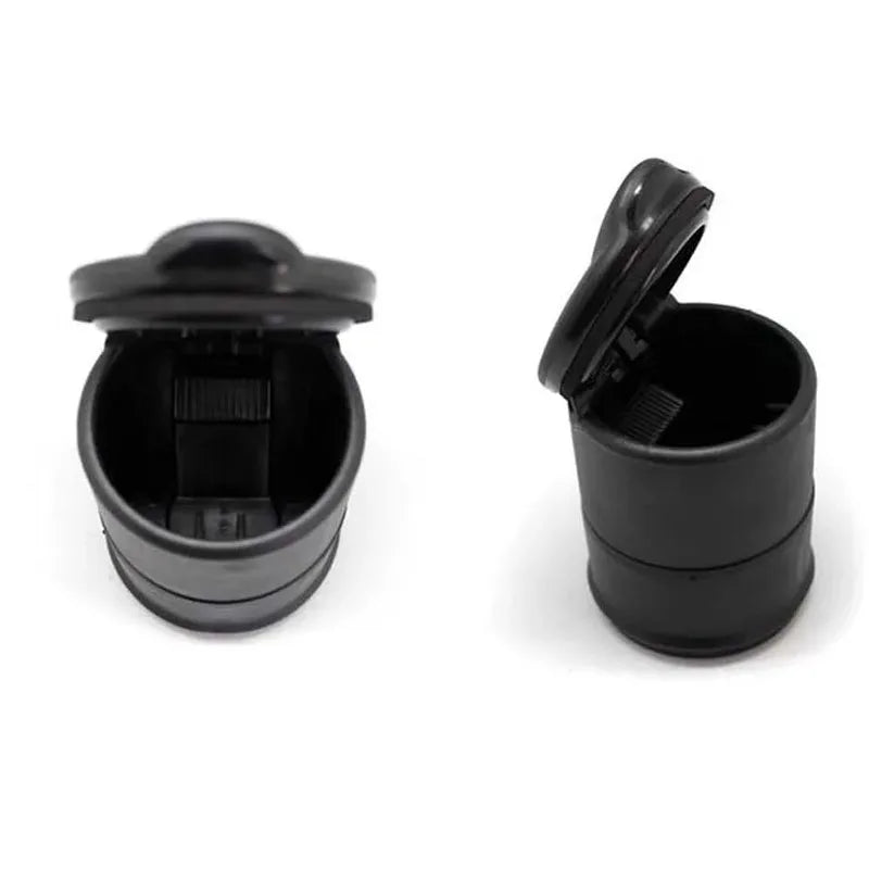 Flame Retardant Car Ashtray - Portable Ash Collector for Vehicles, Trucks & Home Use - Non-LED Interior Accessory