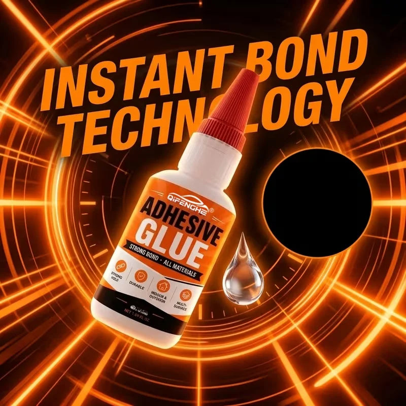 Strong Instant Super Glue 20ml, Multi Material Waterproof Adhesive for Daily Craft & Household Item Repair