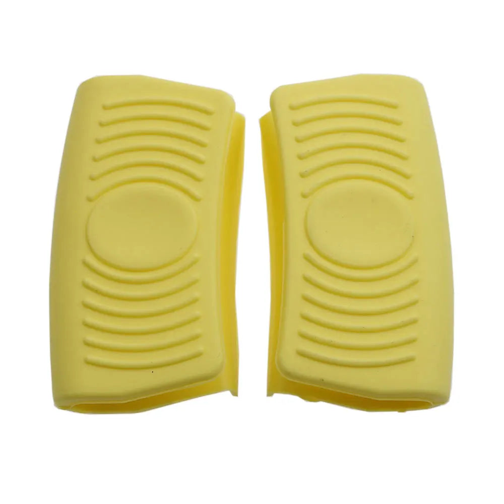 JCD 1Pair Silicone Insulated Pot Ear Clips Grip Silicone Pot Holder Sleeve Pot Glove Pan Handle Cover Grip Kitchen Tools