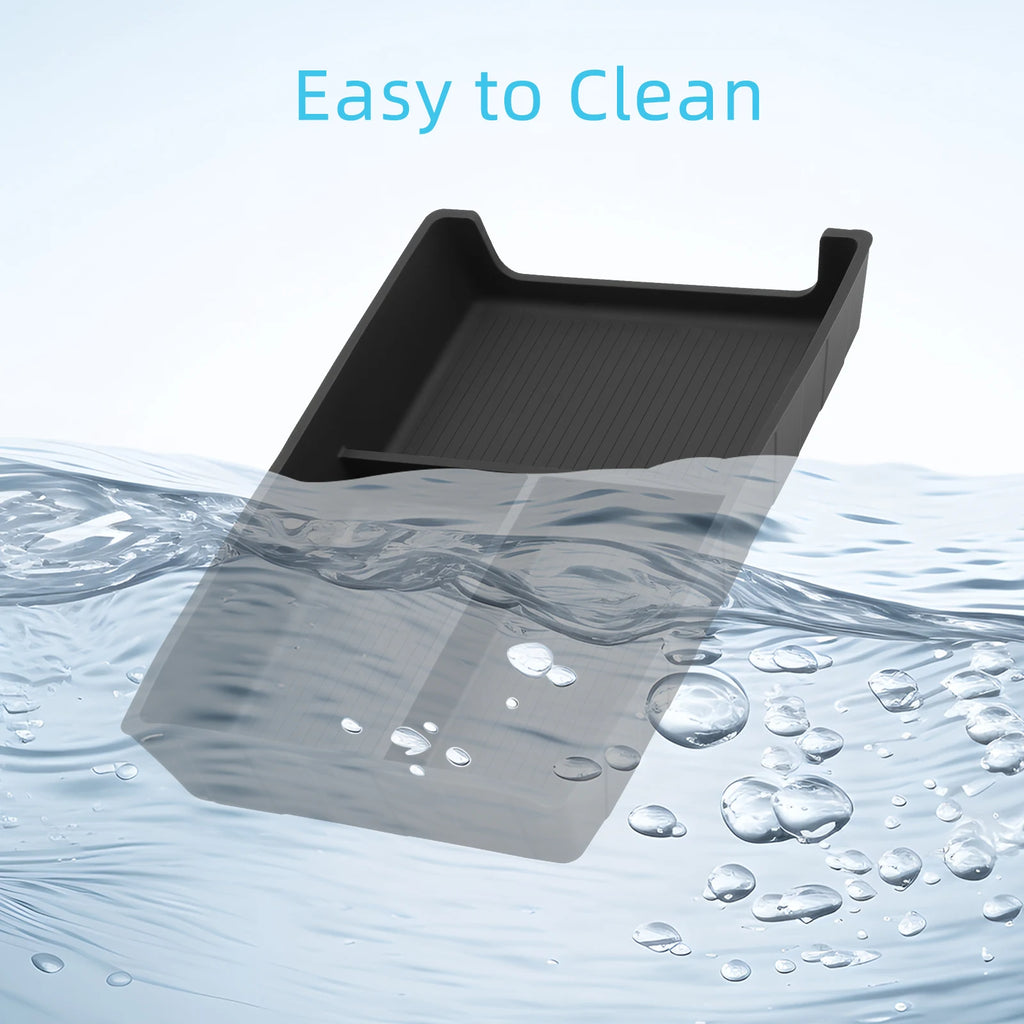 LUCKEASY for BYD Sealion 07 EV 2024-2025 Car Storage Box Interior Accessories Center Console Lower Layer Storage Box Organizer