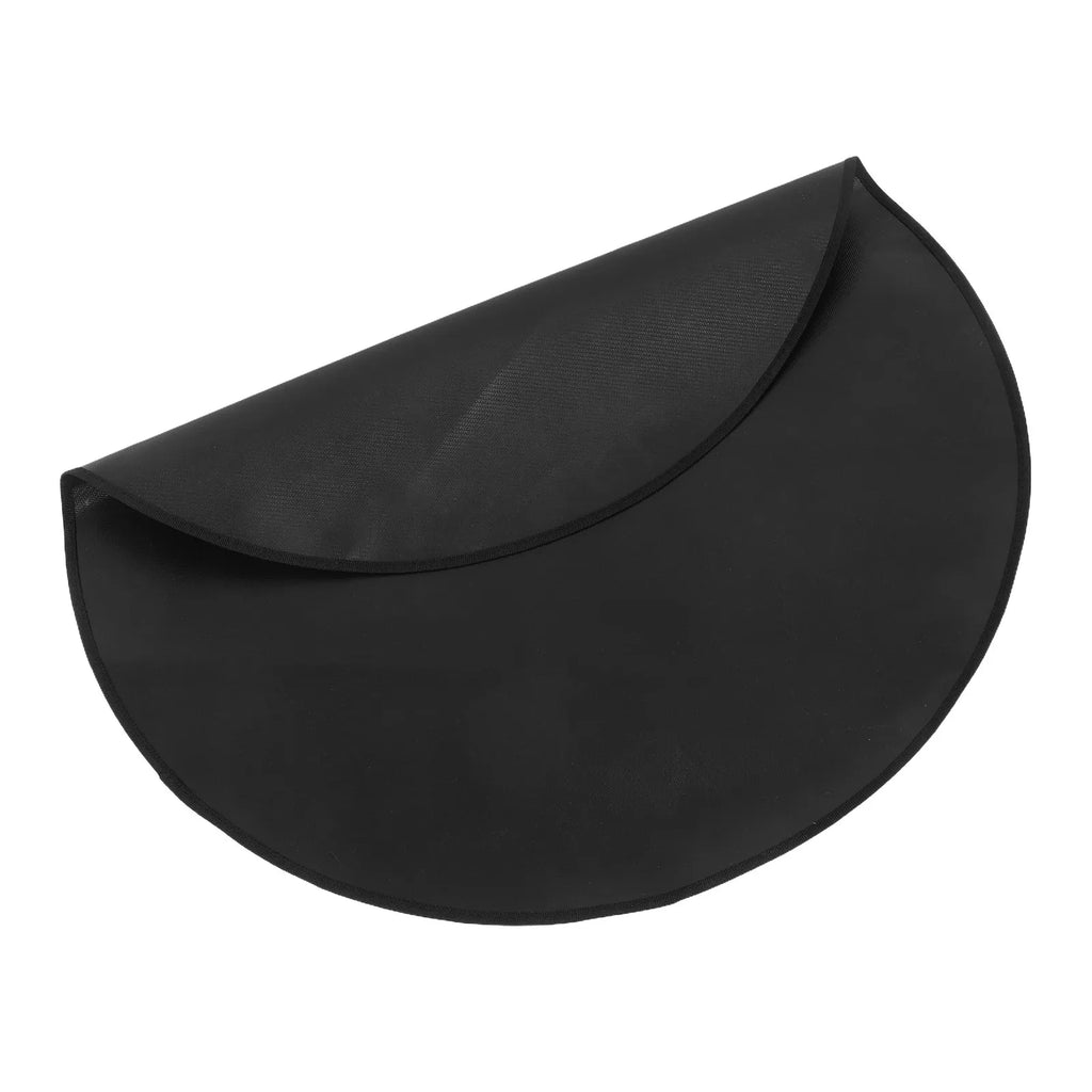 Round 30 Inch Under Grill Mat Fireplace Fire Mat Barbecue Camping Fire Blanket BBQ Grill Mat Outdoor Camping Picnic Accessories