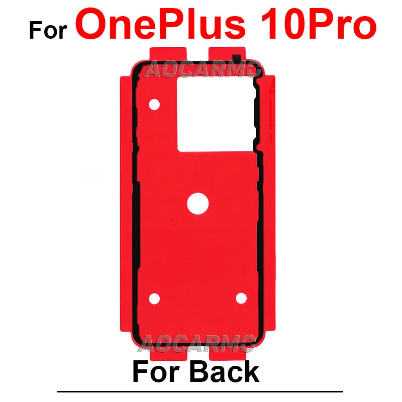 For OnePlus 6 6T 7 7T 8 8T 13R 9 10R 10 Pro 9R 9RT Nord Rear Door Housing Back Cover Adhesive 1+8Pro Sticker Tape Glue