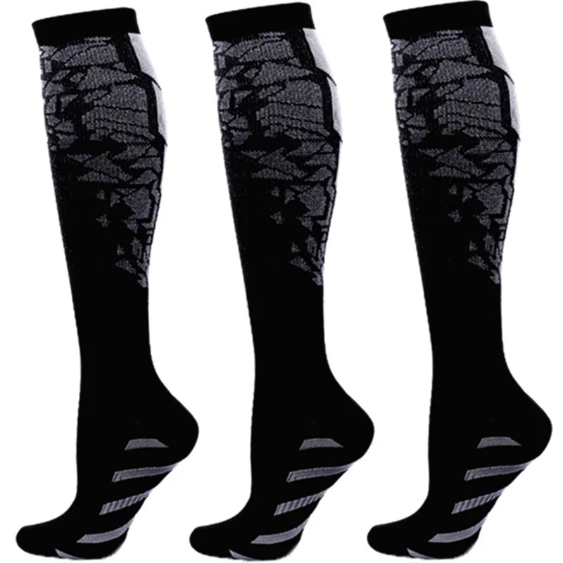 Compression Socks Running Football Sports Medical Nursing Socks for Flight Travel Pregnancy Edema Diabetes Varicose Veins Socks