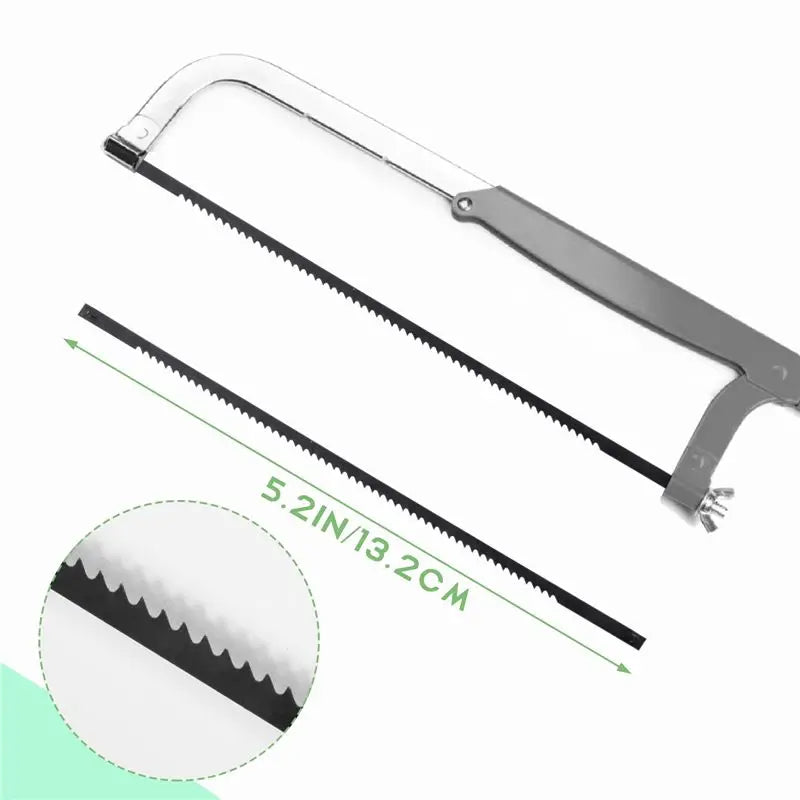 AT21-36Pcs Scroll Saw Blades 127Mm Carbon Steel Fretsaw Blades With Cross Pin 15/18/24 Teeth Standard Fine Cut Saw Blades