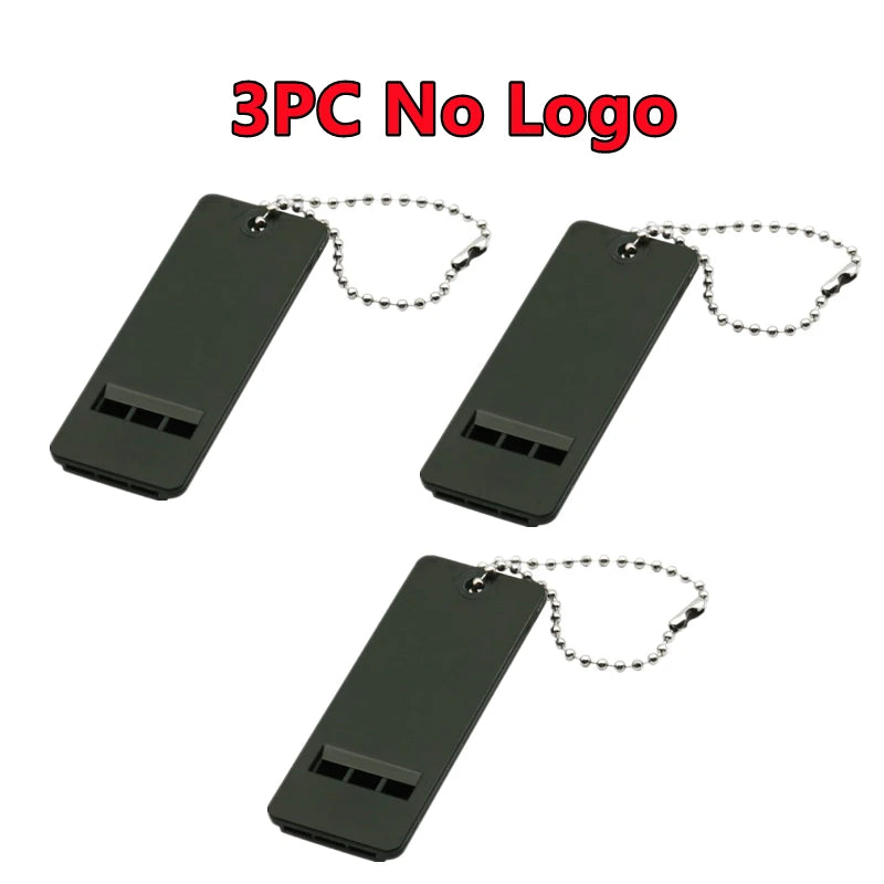 10/5/3/1PC 3-Frequency Whistle High Decibel Survival Portable Outdoor Multiple Audio Whistle Camping Emergency Hiking EDC Tools
