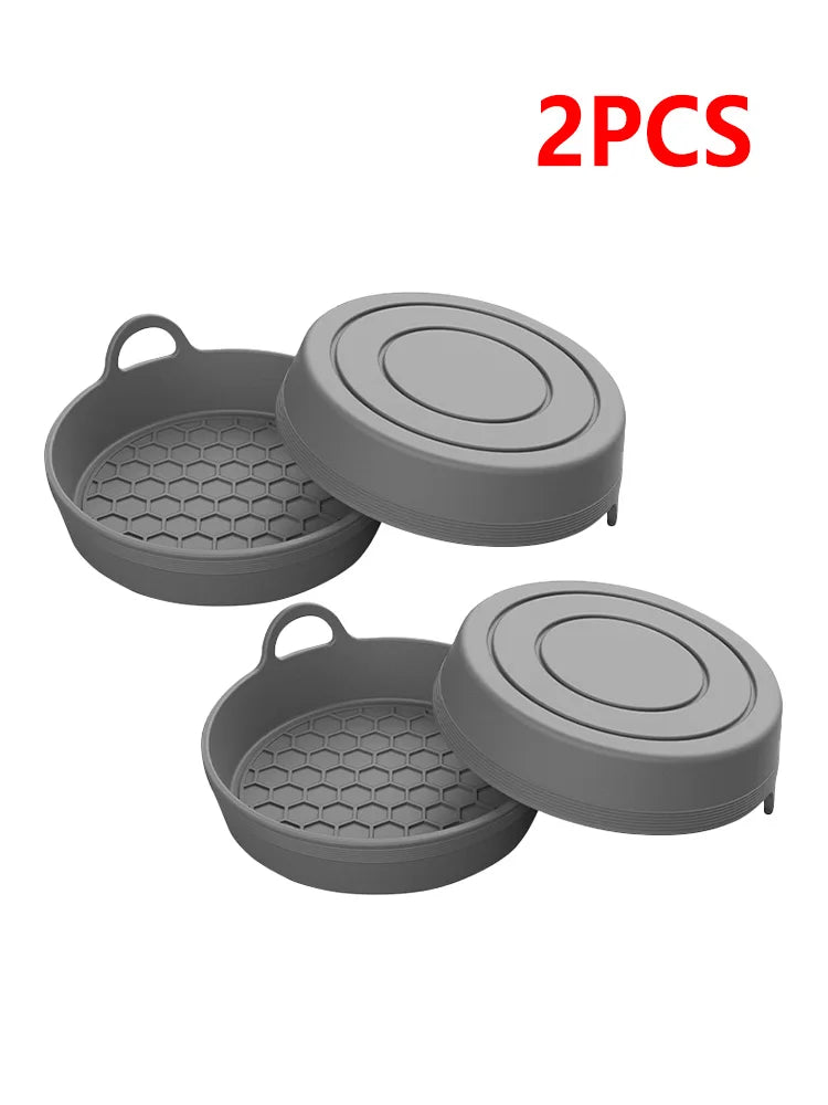 1/2Pcs Silicone Car Coasters - Non-Slip Heat-Resistant Design for Car Durable Eco-Friendly Spill-Proof Fits Most Cup Holders