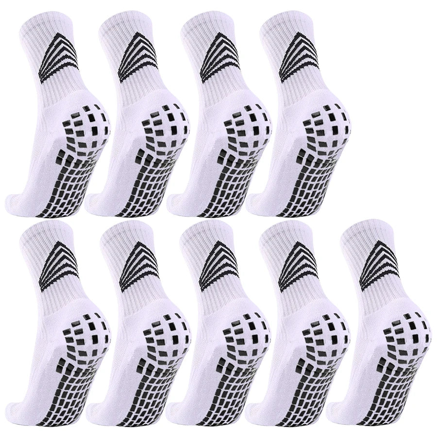 3/6/9 Pairs Mens Womens Anti Slip Grip Running Hiking Non Slip Grip Socks Towel Bottom Breathable Shockproof Sports