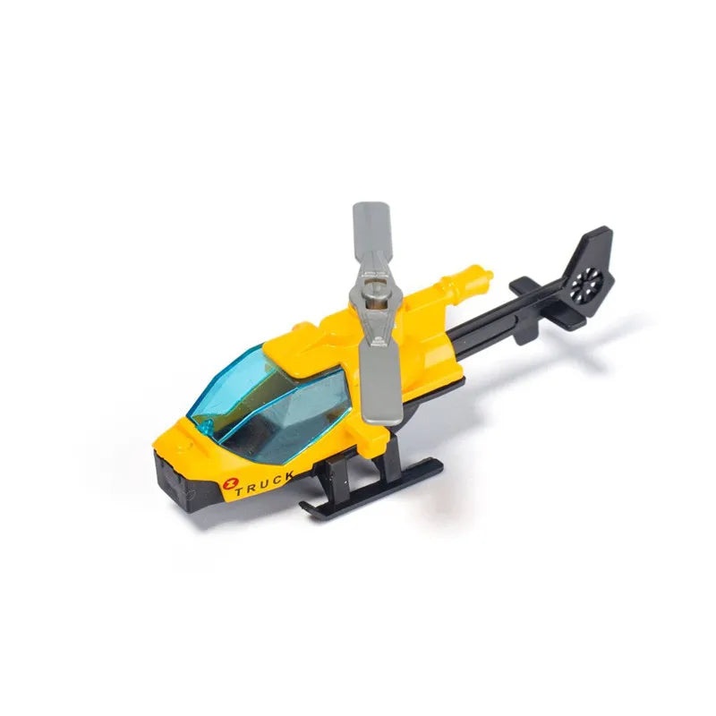 Alloy Helicopter Model Toys MINI Aircraft Military Collection Decorations Simulation Airplane Toys For Kids Boys Birthday Gift