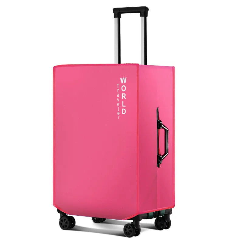 New Colorful Luggage Protector Cover Non-woven Luggage Cover Dustproof Trolley Suitcase Wear-resistant For 20/24/26/28/30inch