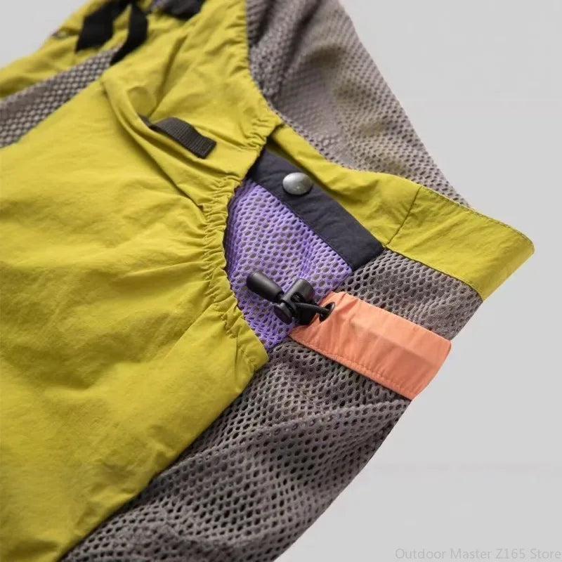 Lightweight Running Hydration Vest Breathable Mesh Oxford Cloth Waterproof Multi-Pocket for Cycling Marathon Outdoor Sports